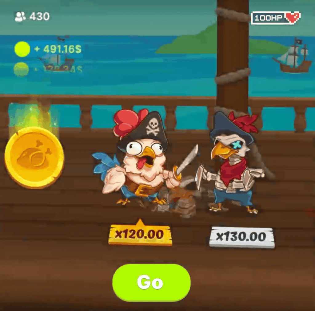 Machine à sous Chicken Pirate