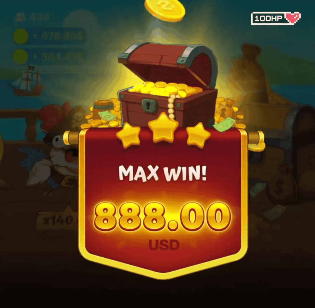 Machine à sous Chicken Pirate - max win
